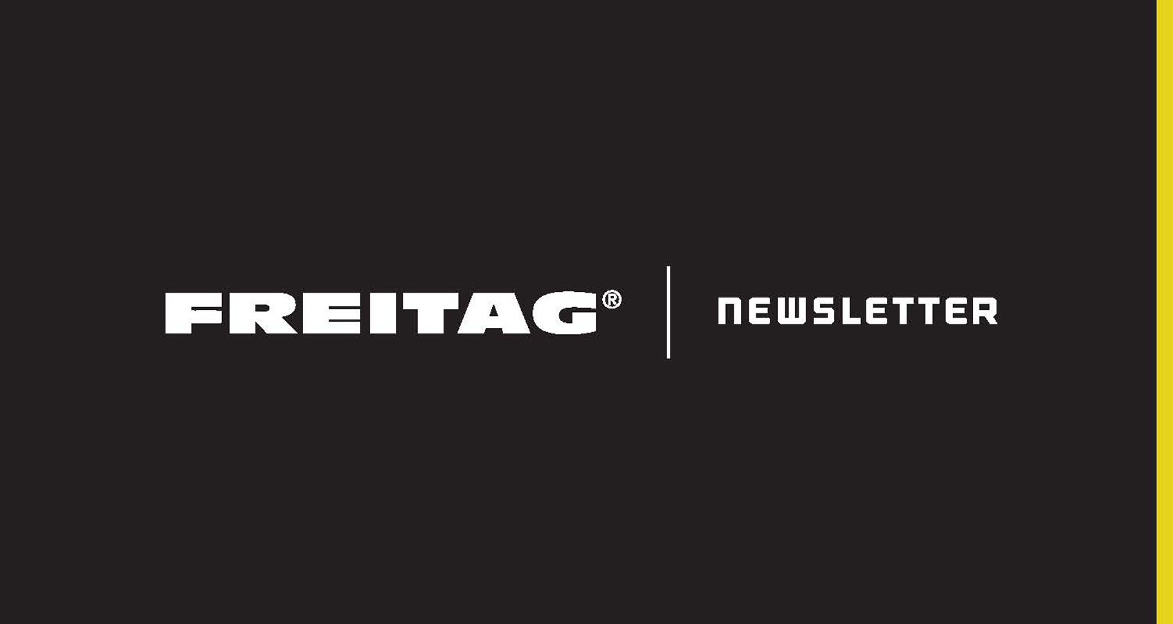 FREITAG ポスター フライターグのミニマーケット風ポップアップが DSMG にオープン
